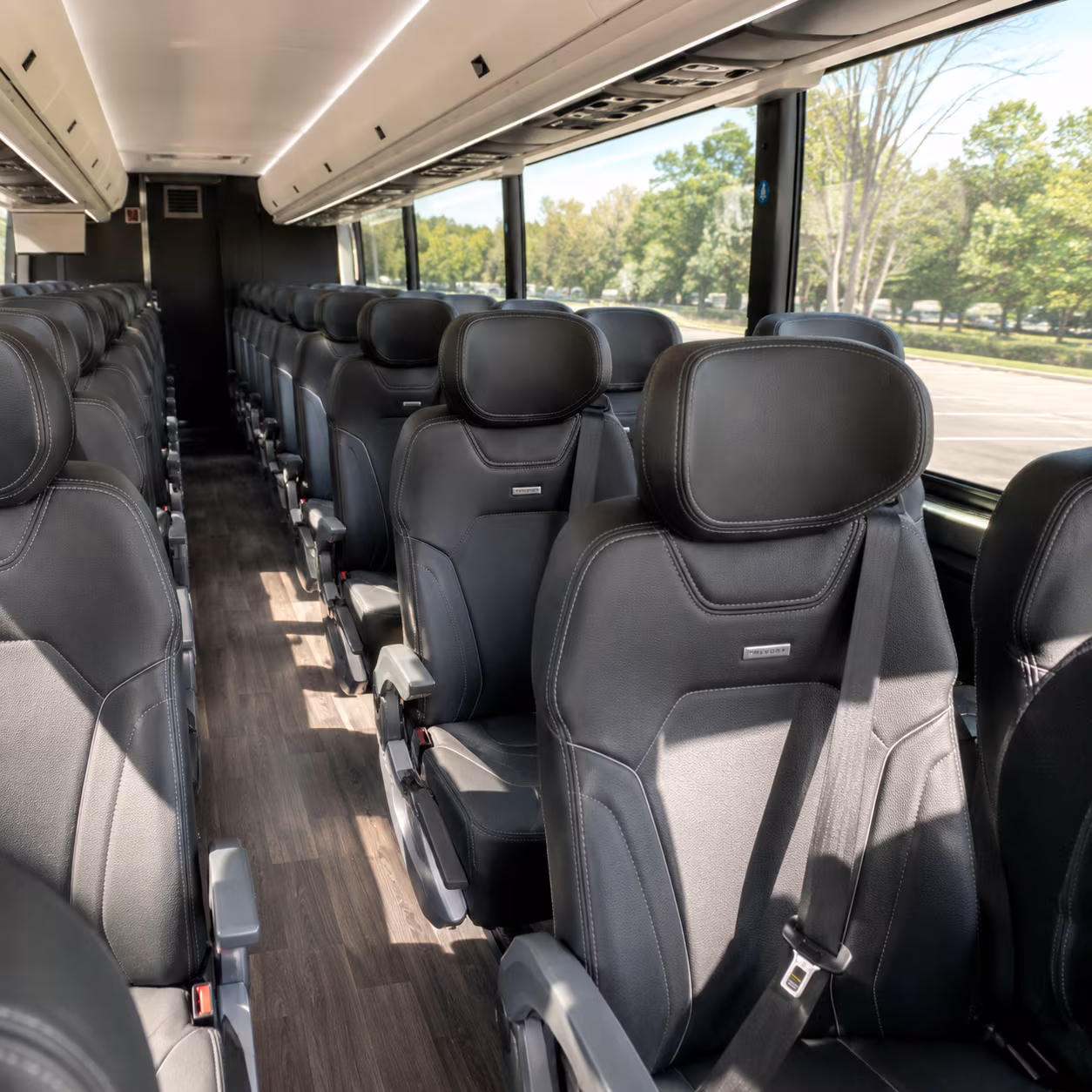 Jurupa Valley Airport Shuttle & Transportation party bus exterior