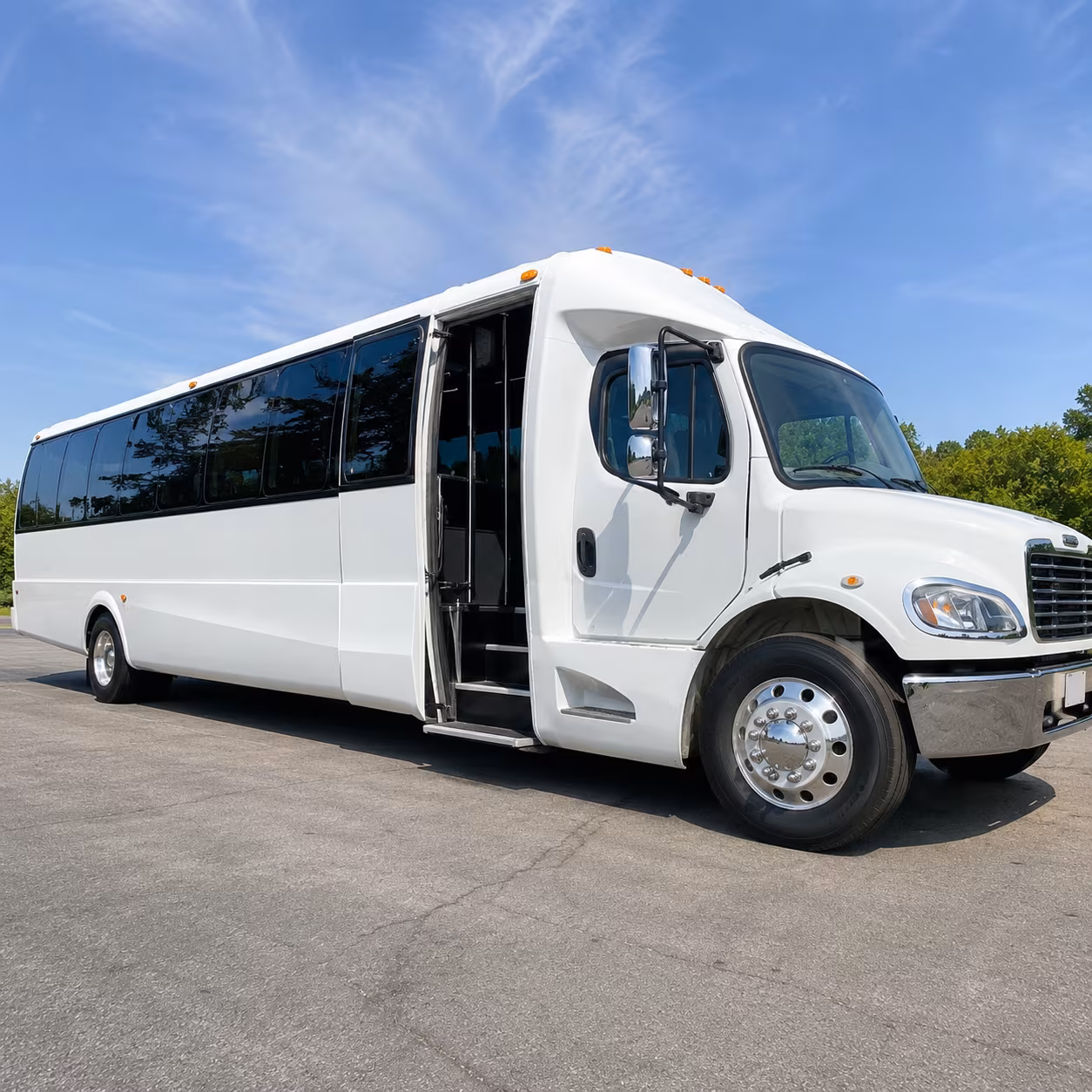 Jurupa Valley Airport Shuttle & Transportation party bus interior
