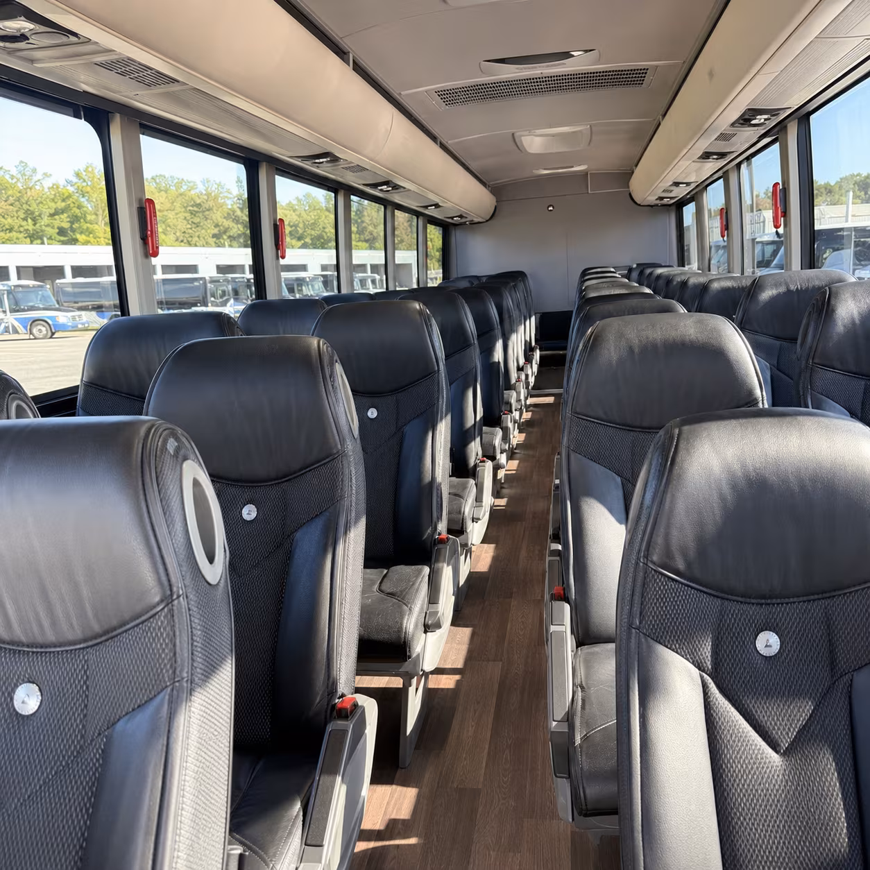 Jurupa Valley Corporate Transportation party bus exterior