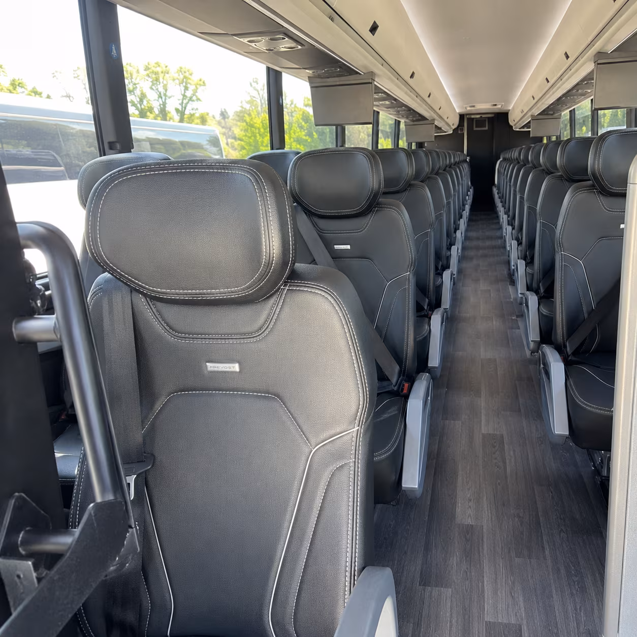 Jurupa Valley Corporate Transportation party bus exterior