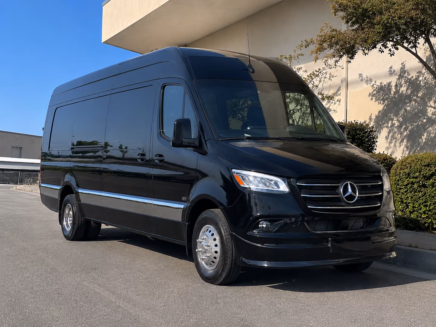 Sprinter Van Rental with Driver Exterior