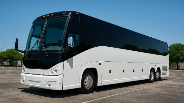 Exterior of Charter Bus Company Eastvale's 40 Passenger Party Bus in Eastvale