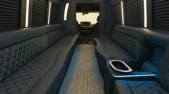 jurupa valley 30 passenger party bus interior